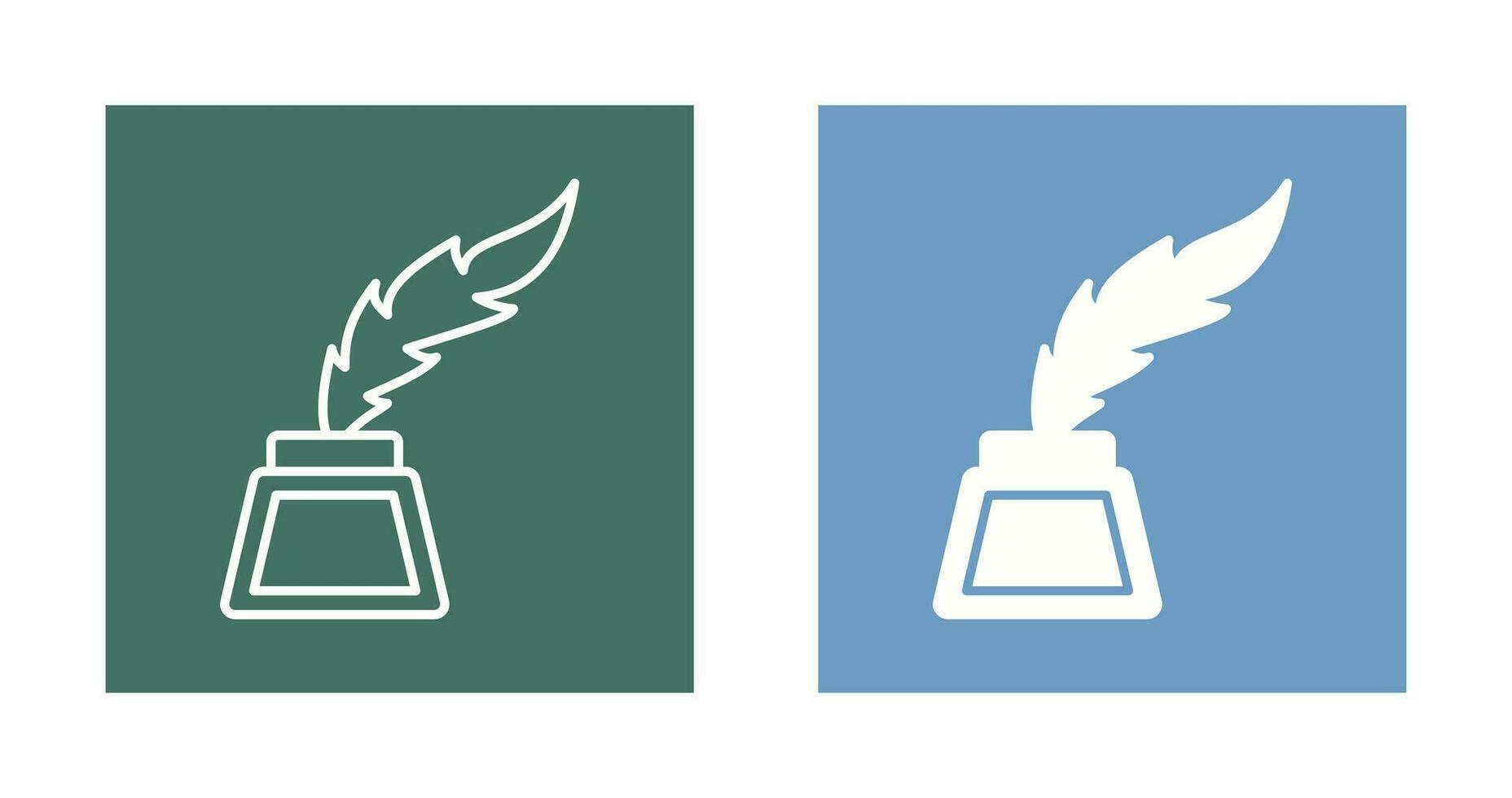 Inkwell Vector Icon