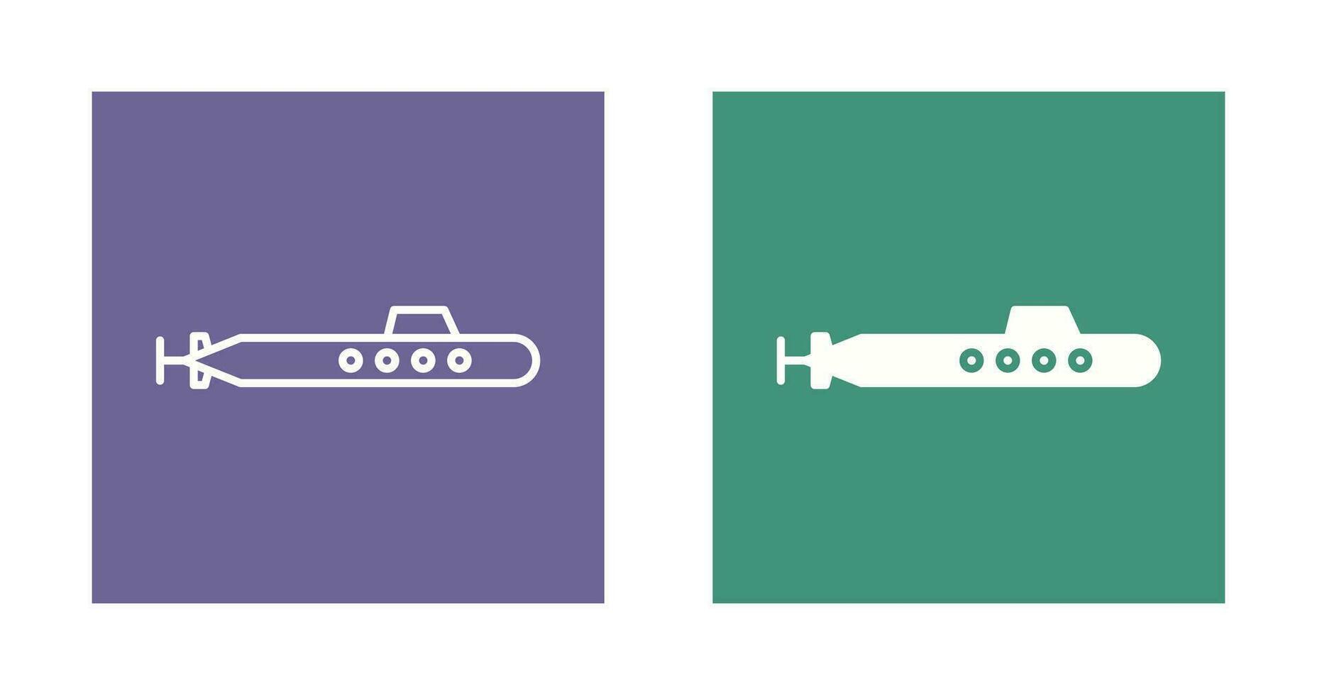 Submarine Vector Icon