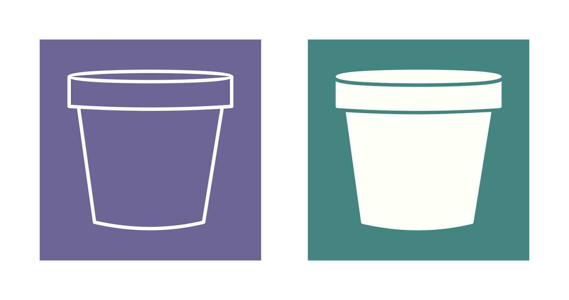 Plant Pot Vector Icon