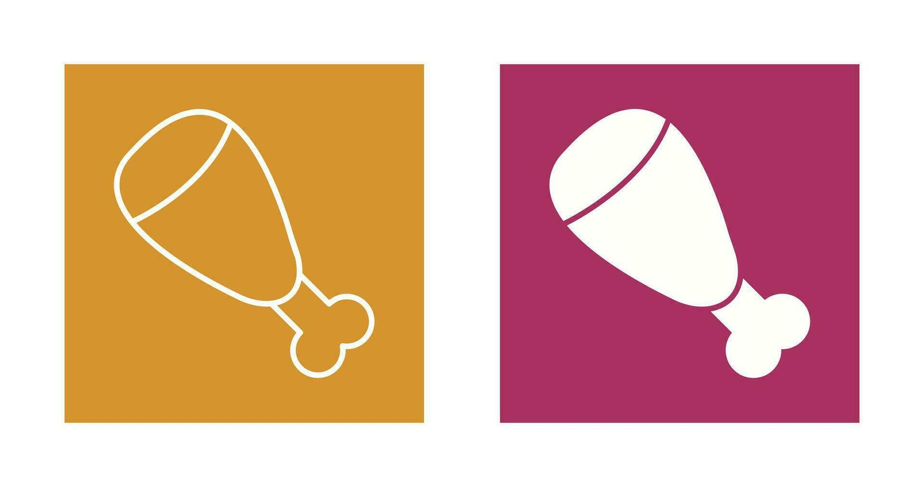 Cooked Ham Vector Icon