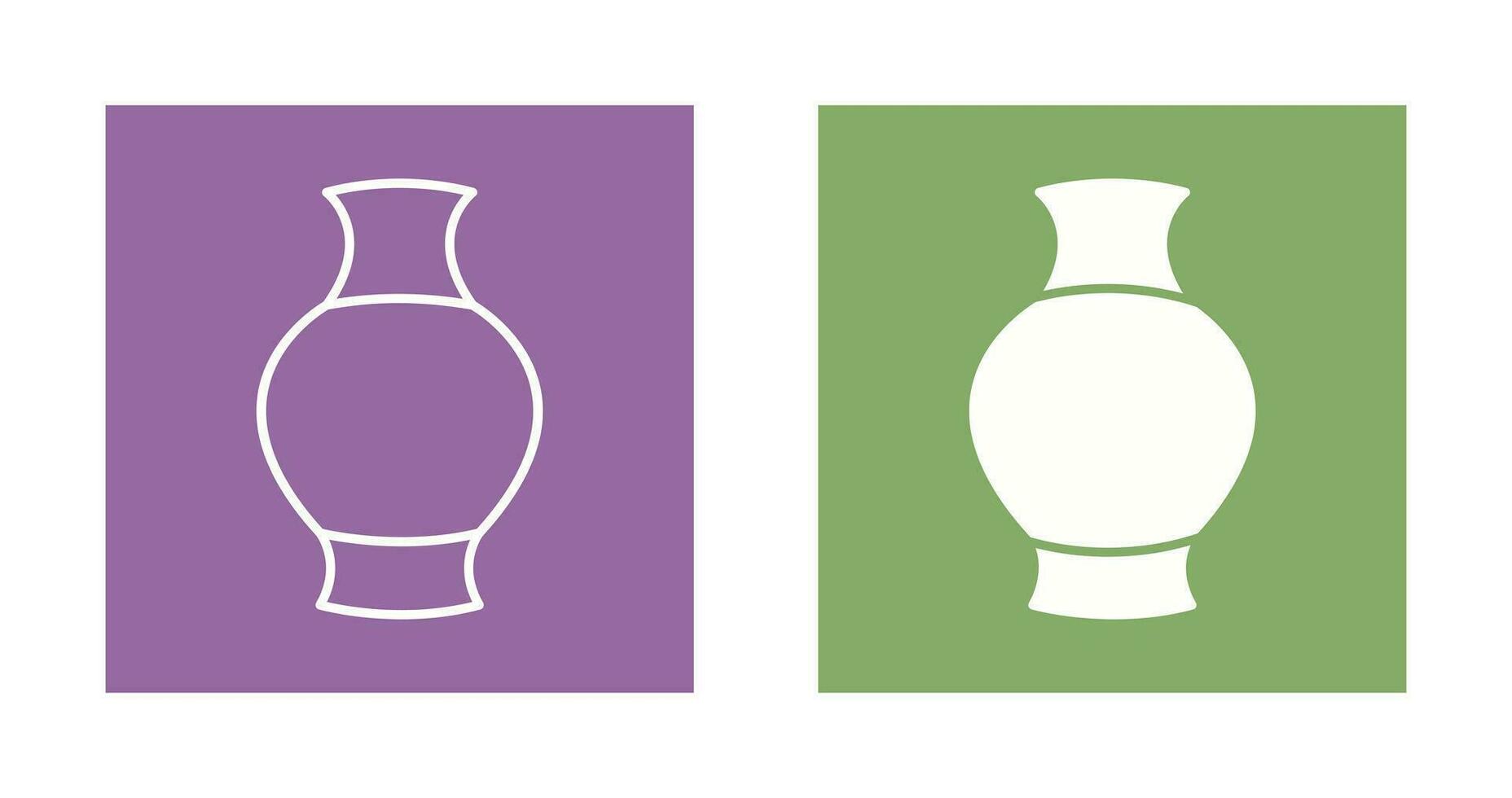Antique Jar Vector Icon