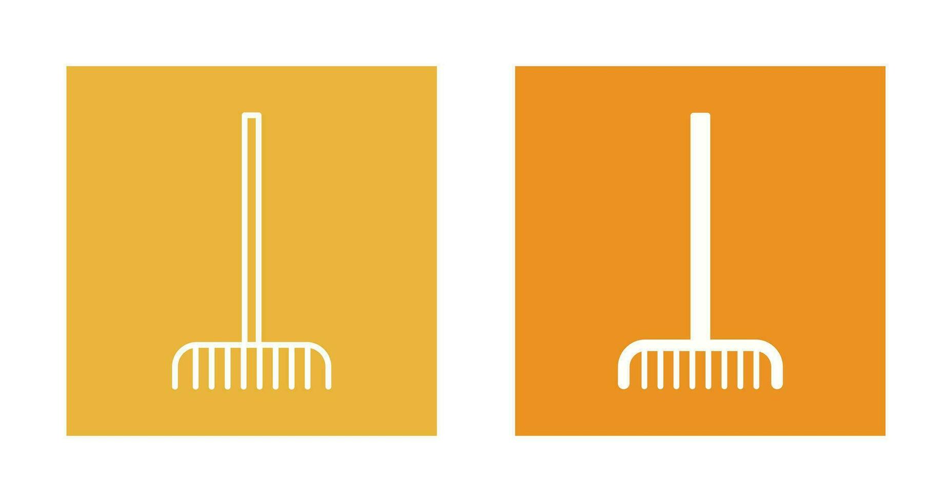 Fork picking Leaves Vector Icon