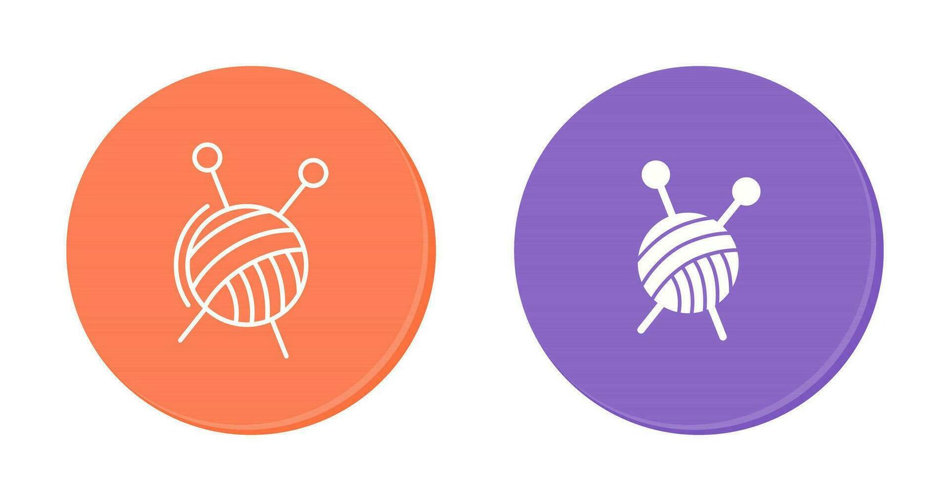 Knitting Vector Icon