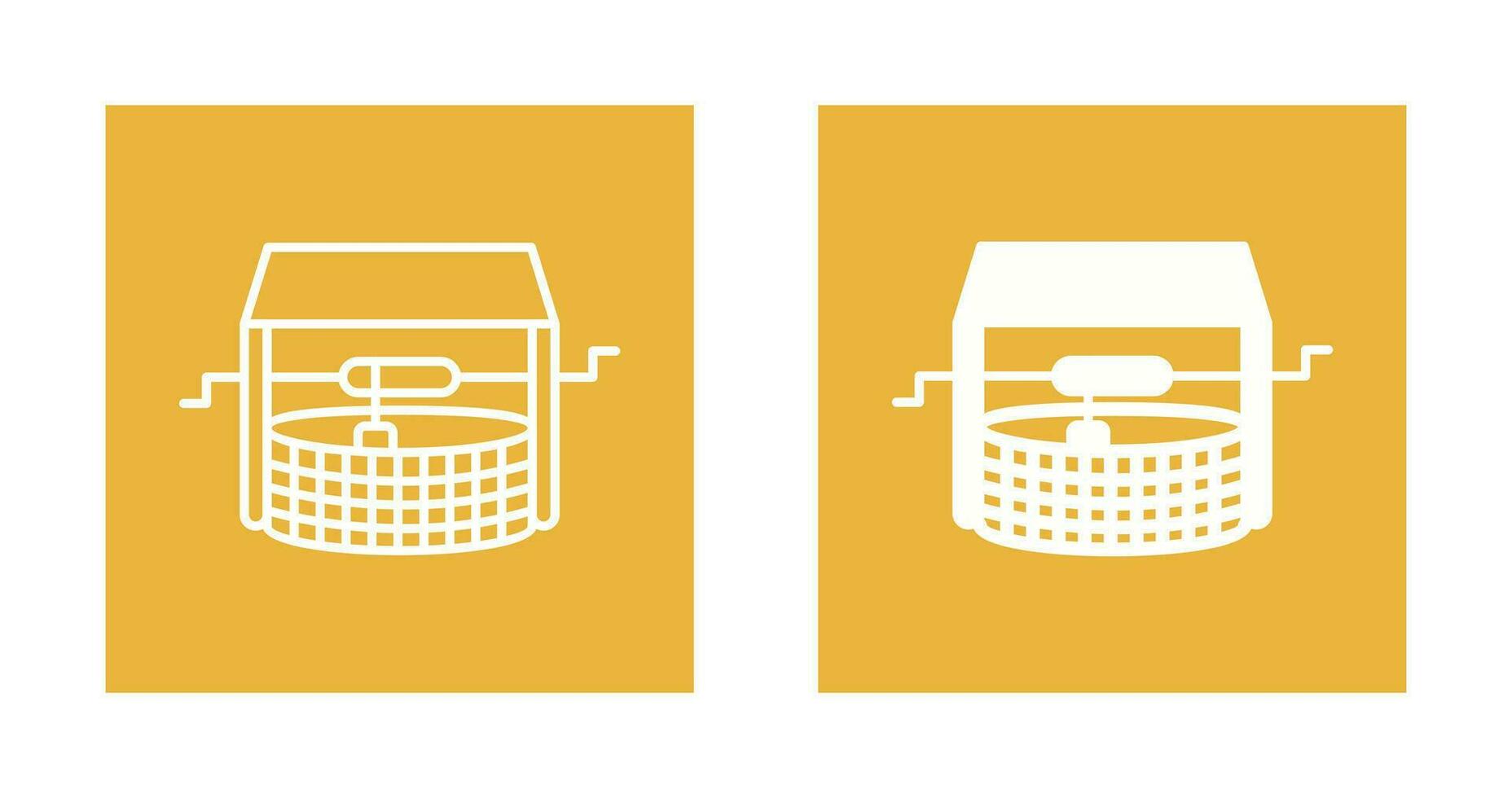 Water Well Vector Icon