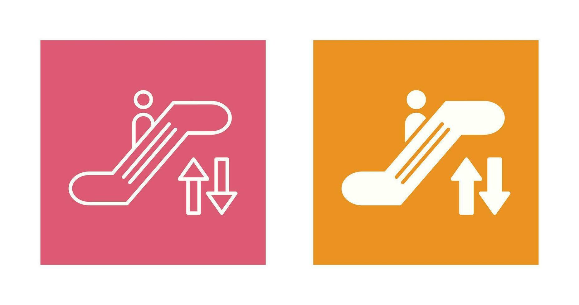 Escalator Vector Icon