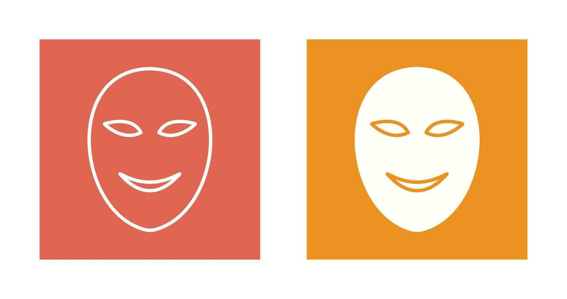 Ancient Face Mask Vector Icon