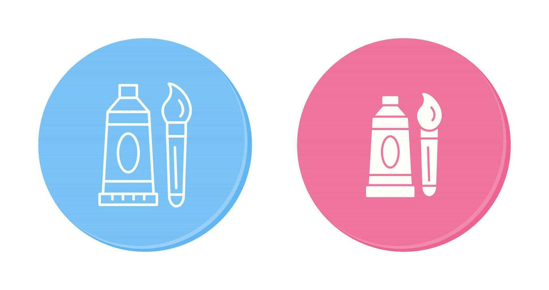 Oil Paint Vector Icon