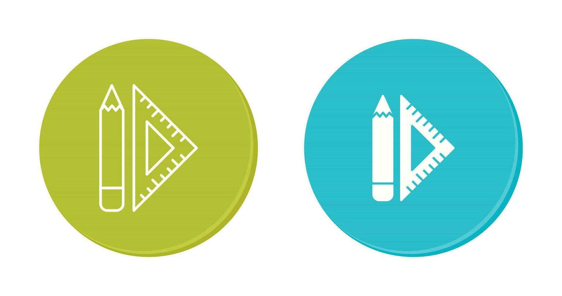 Set Square Vector Icon
