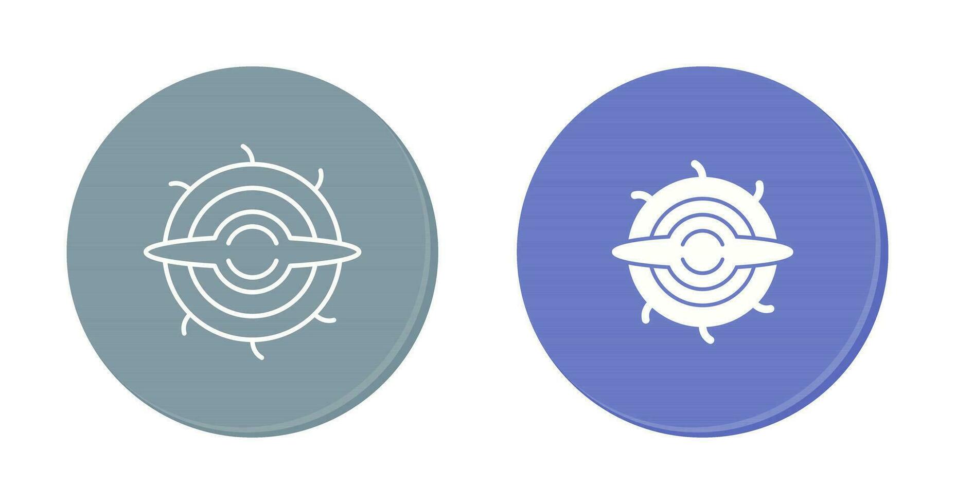 Black Hole Vector Icon