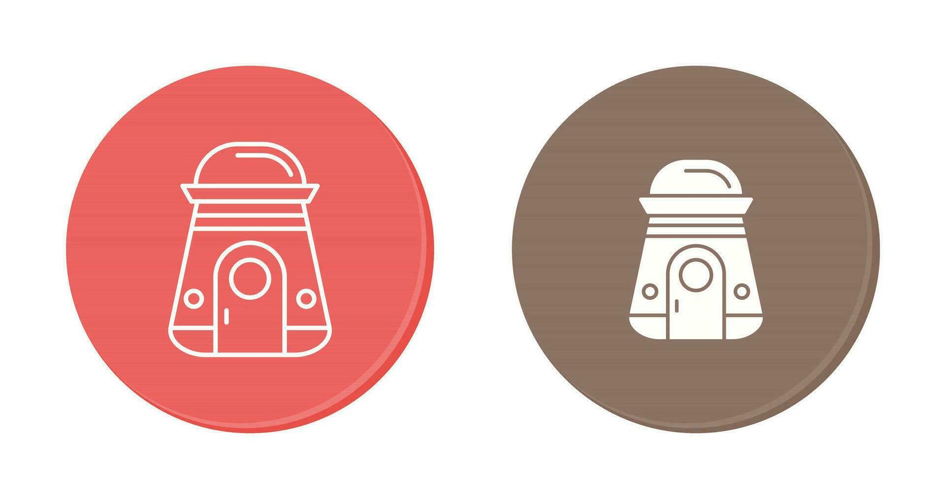 Space Capsule Vector Icon