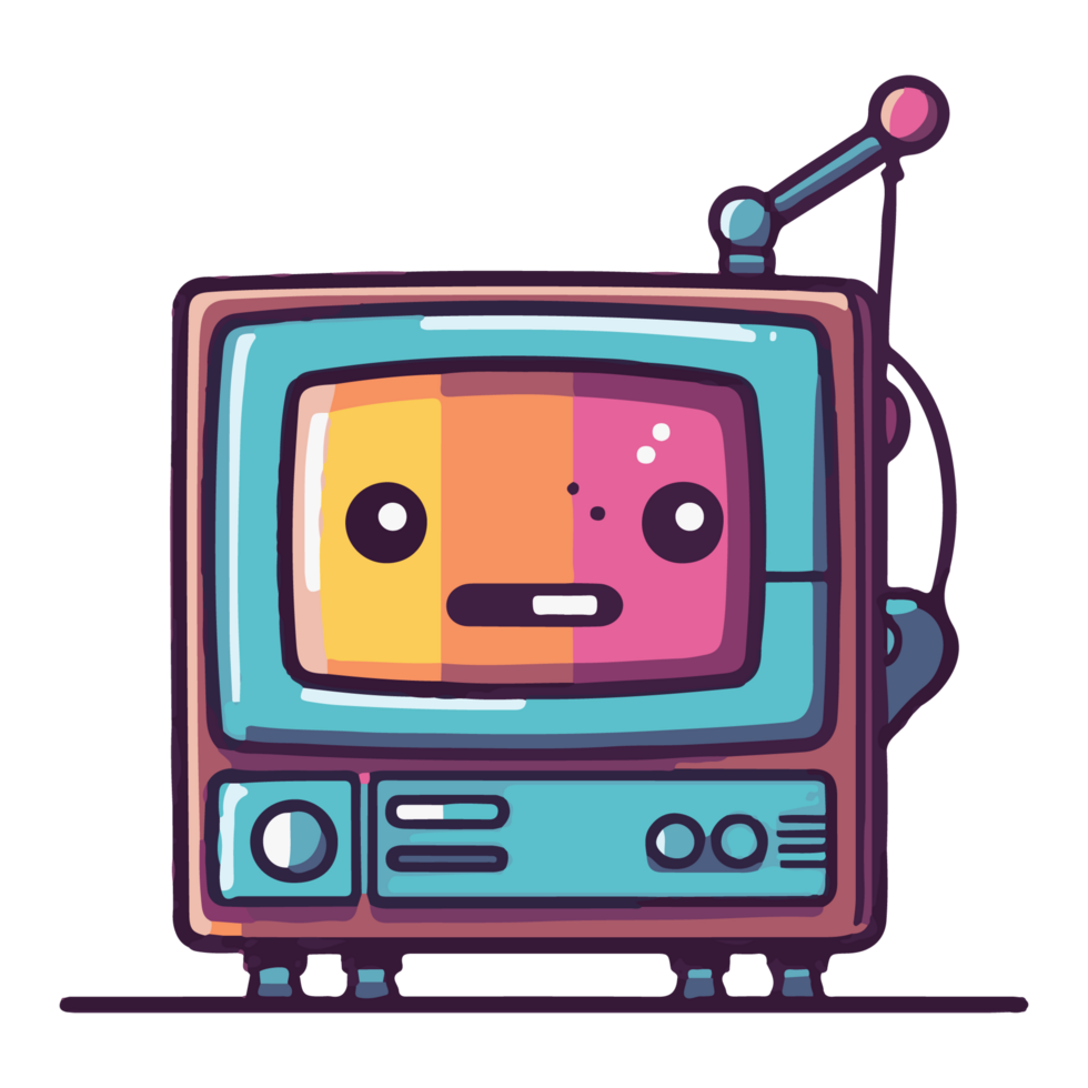 cute television icon png