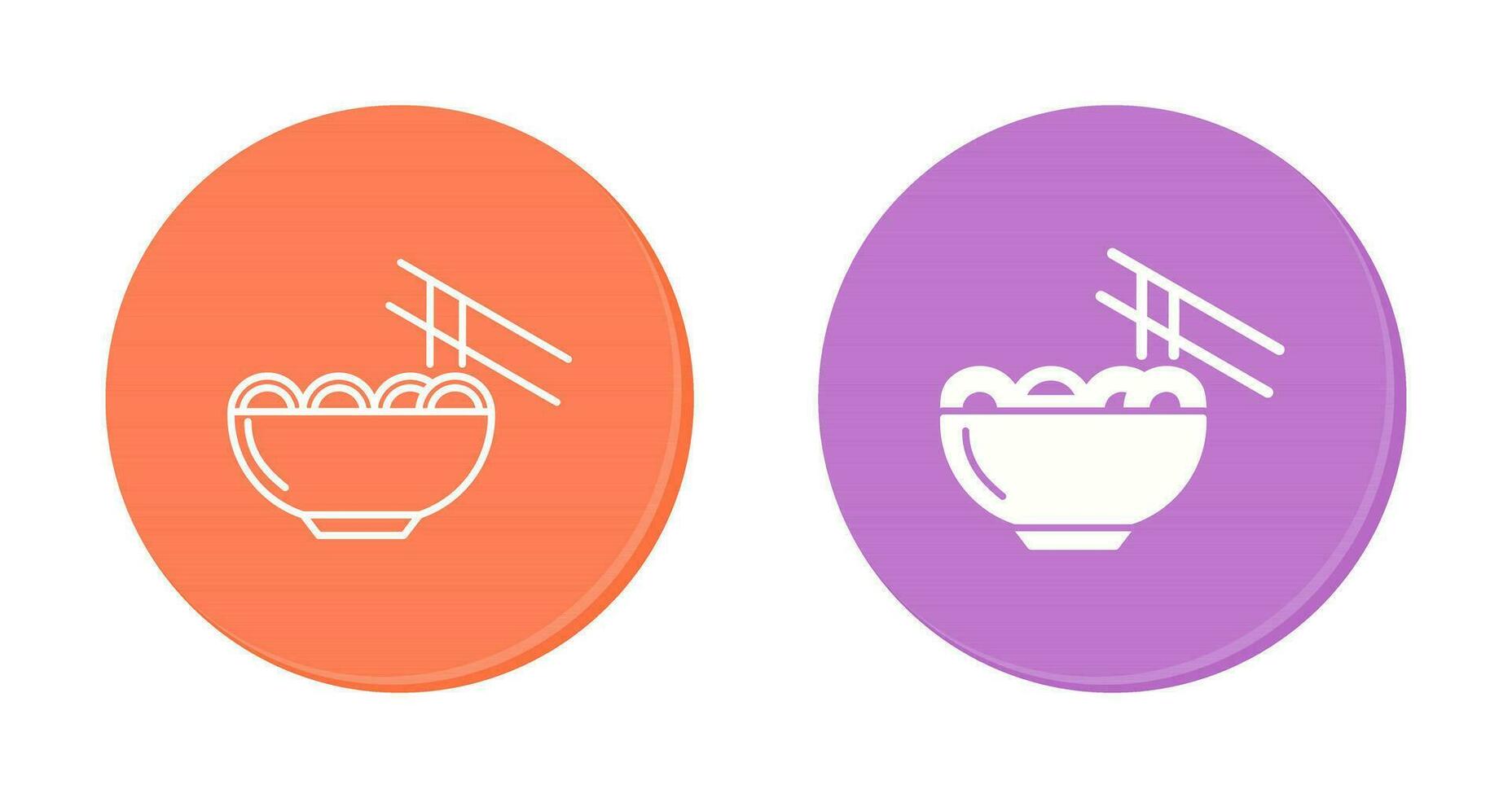 icono de vector de comida china