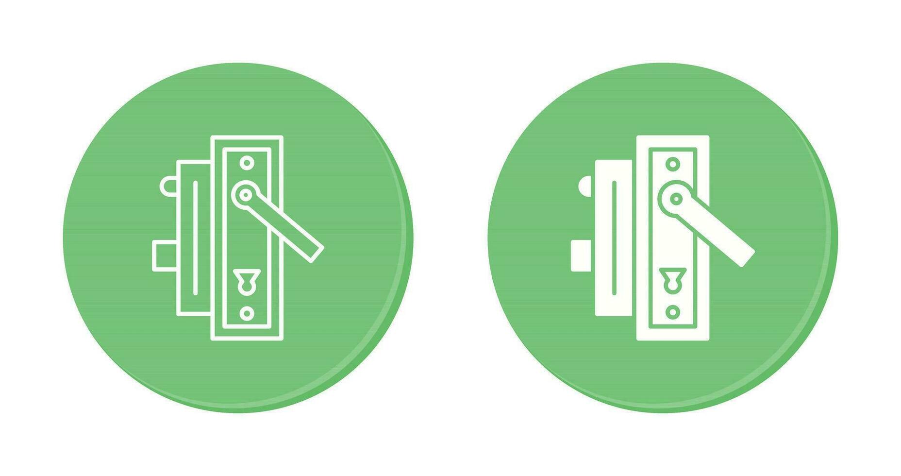 Door Handle Vector Icon