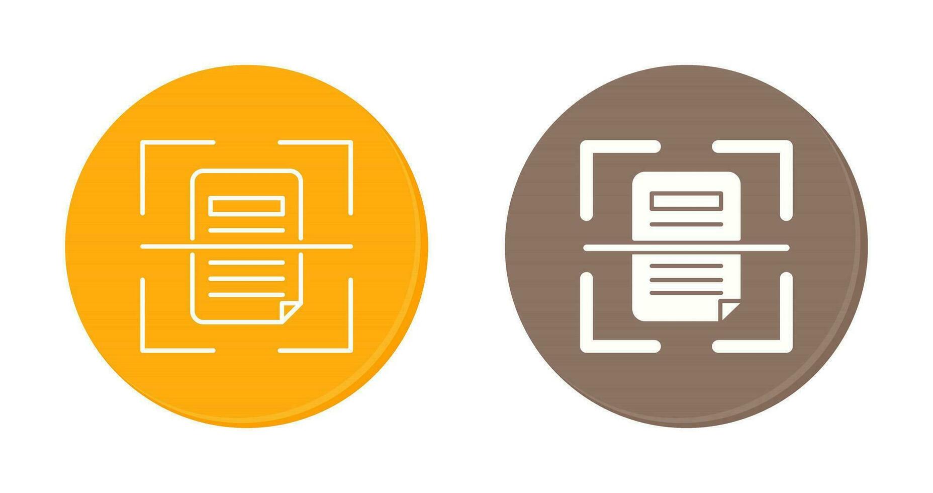 Scan Vector Icon