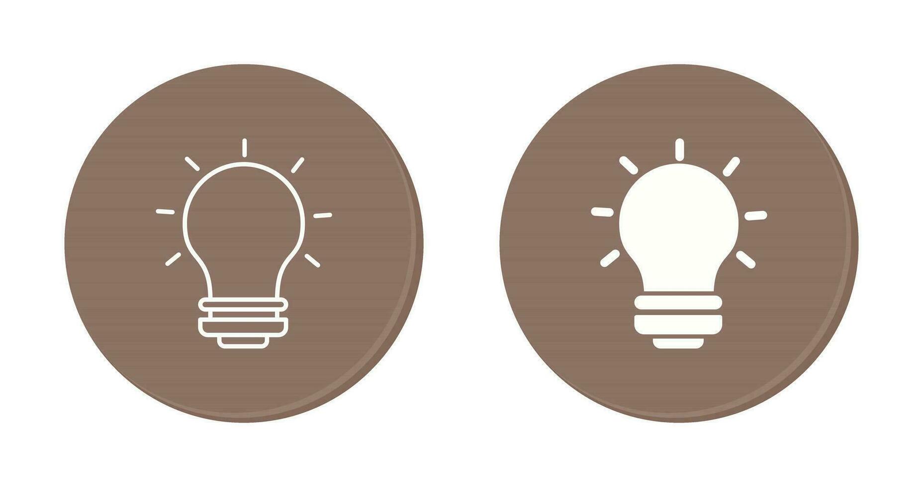 Light Bulb Vector Icon