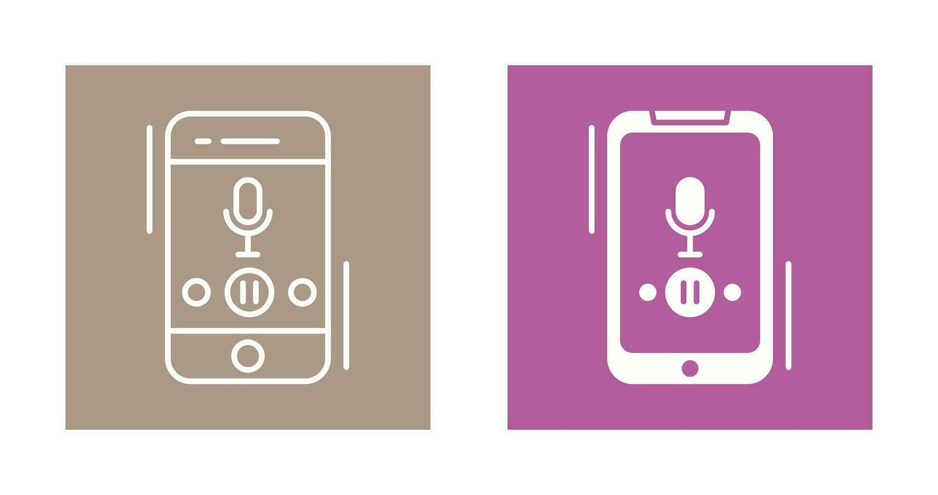 Voice Record Vector Icon