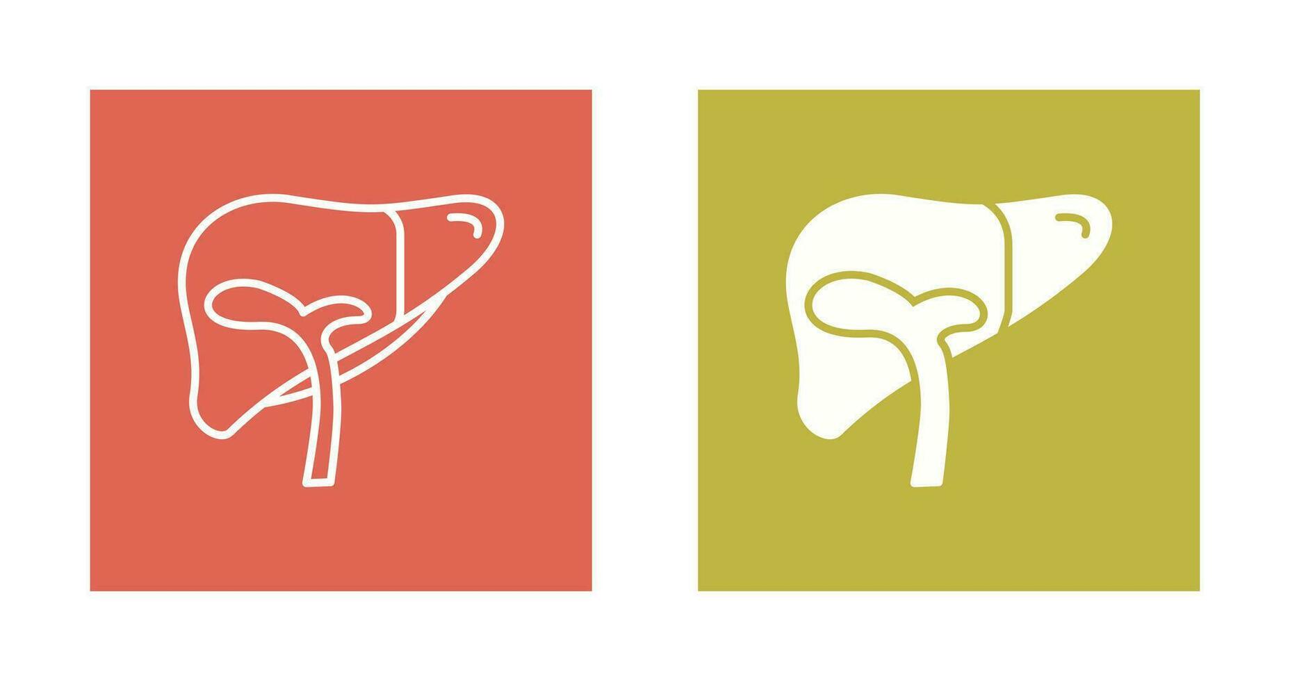 Liver Vector Icon