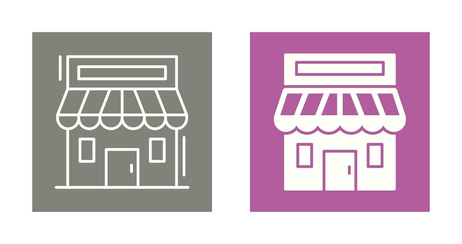 Retail Place Vector Icon