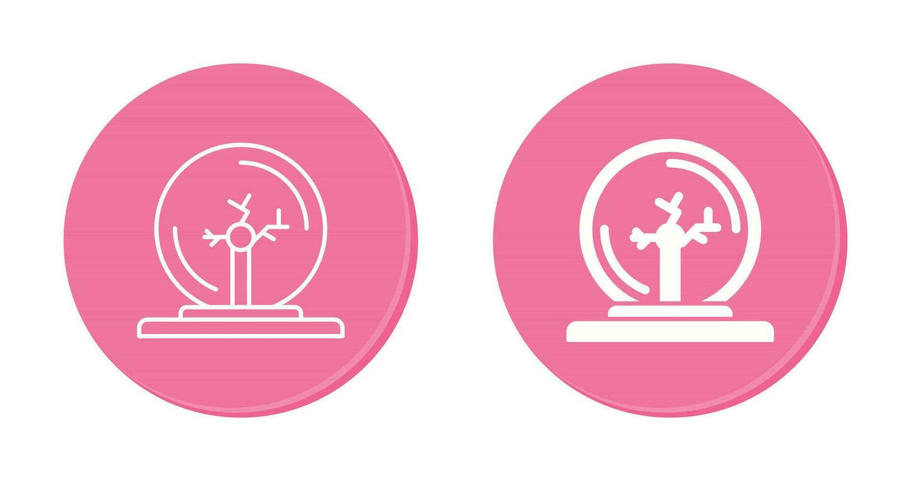 Plasma Ball Vector Icon