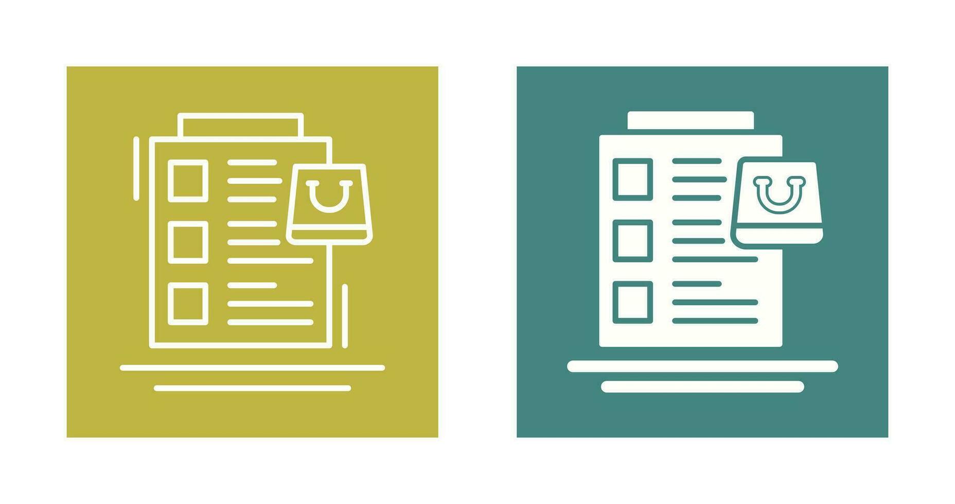 Wish List Vector Icon