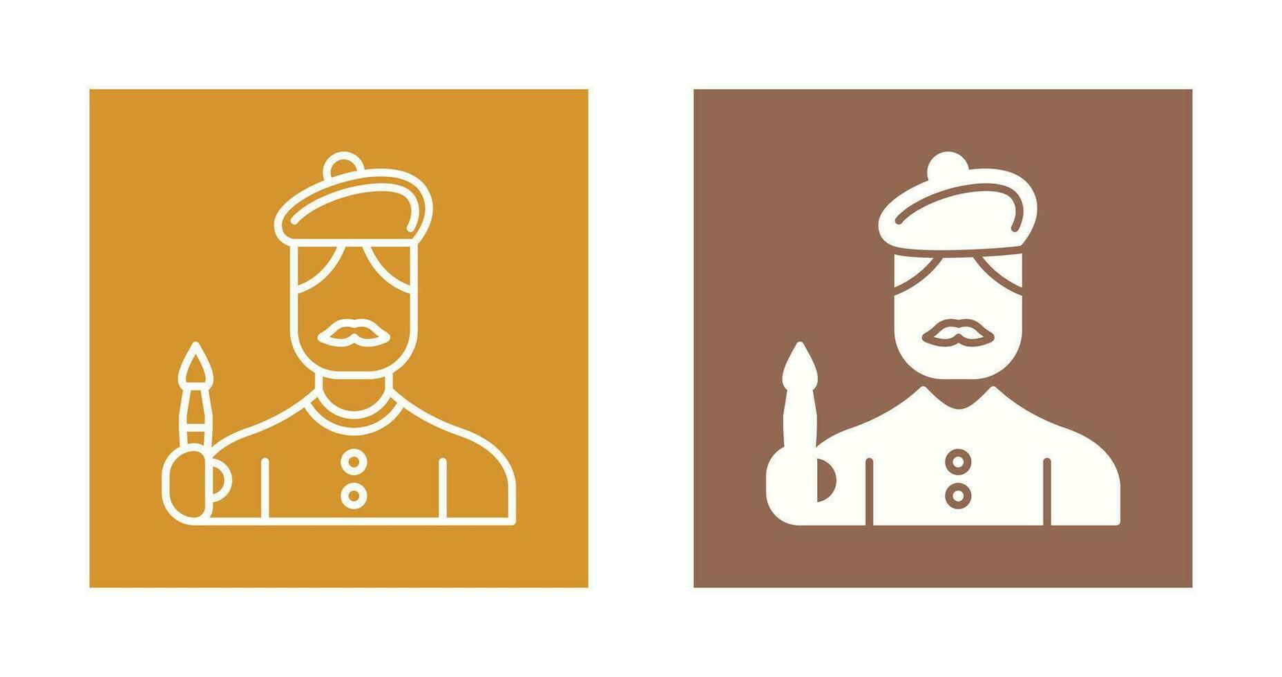 Artist Vector Icon