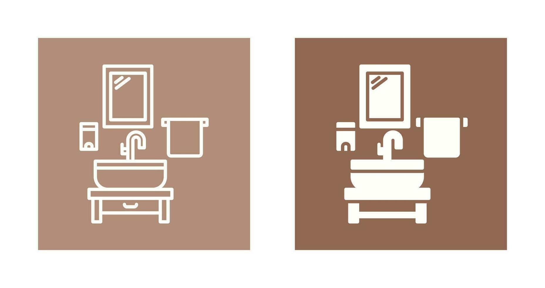 Washbasin Vector Icon