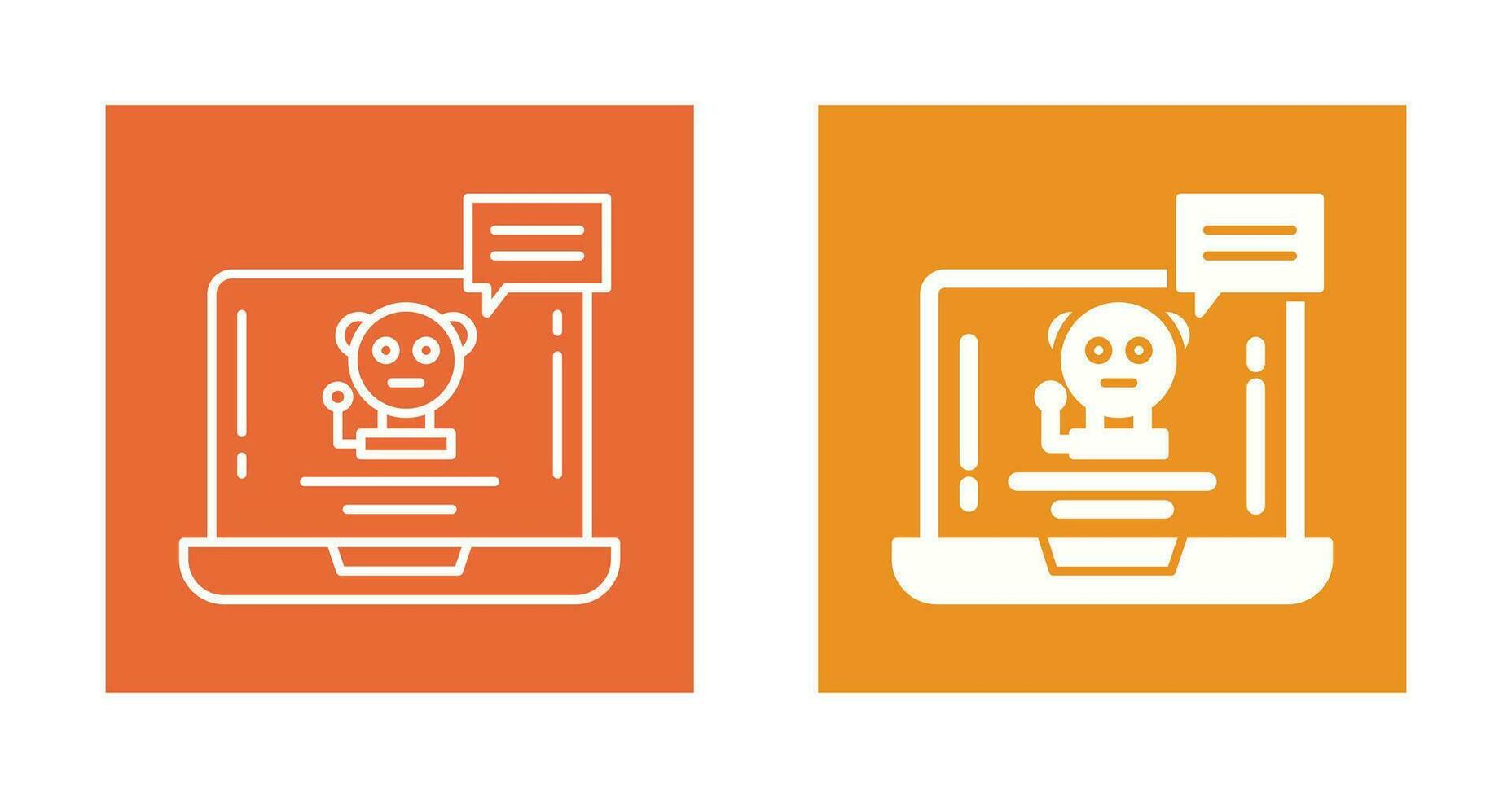 Chat Bot Vector Icon