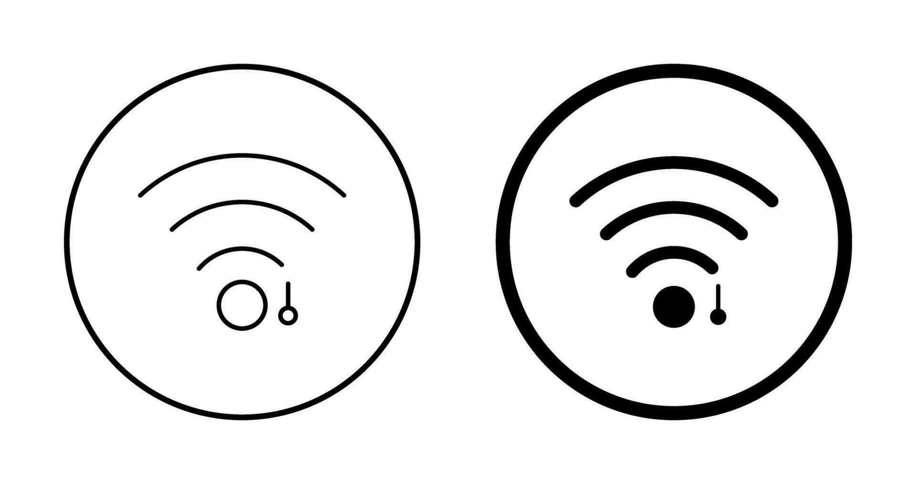 Unique WiFi Sign Vector Icon
