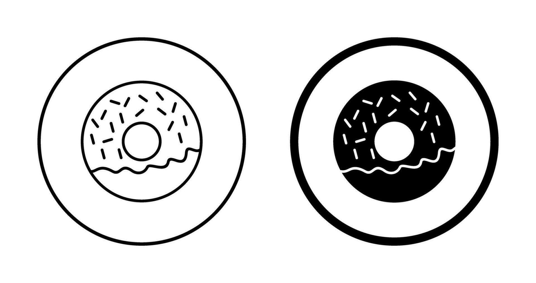 Doughnut Vector Icon