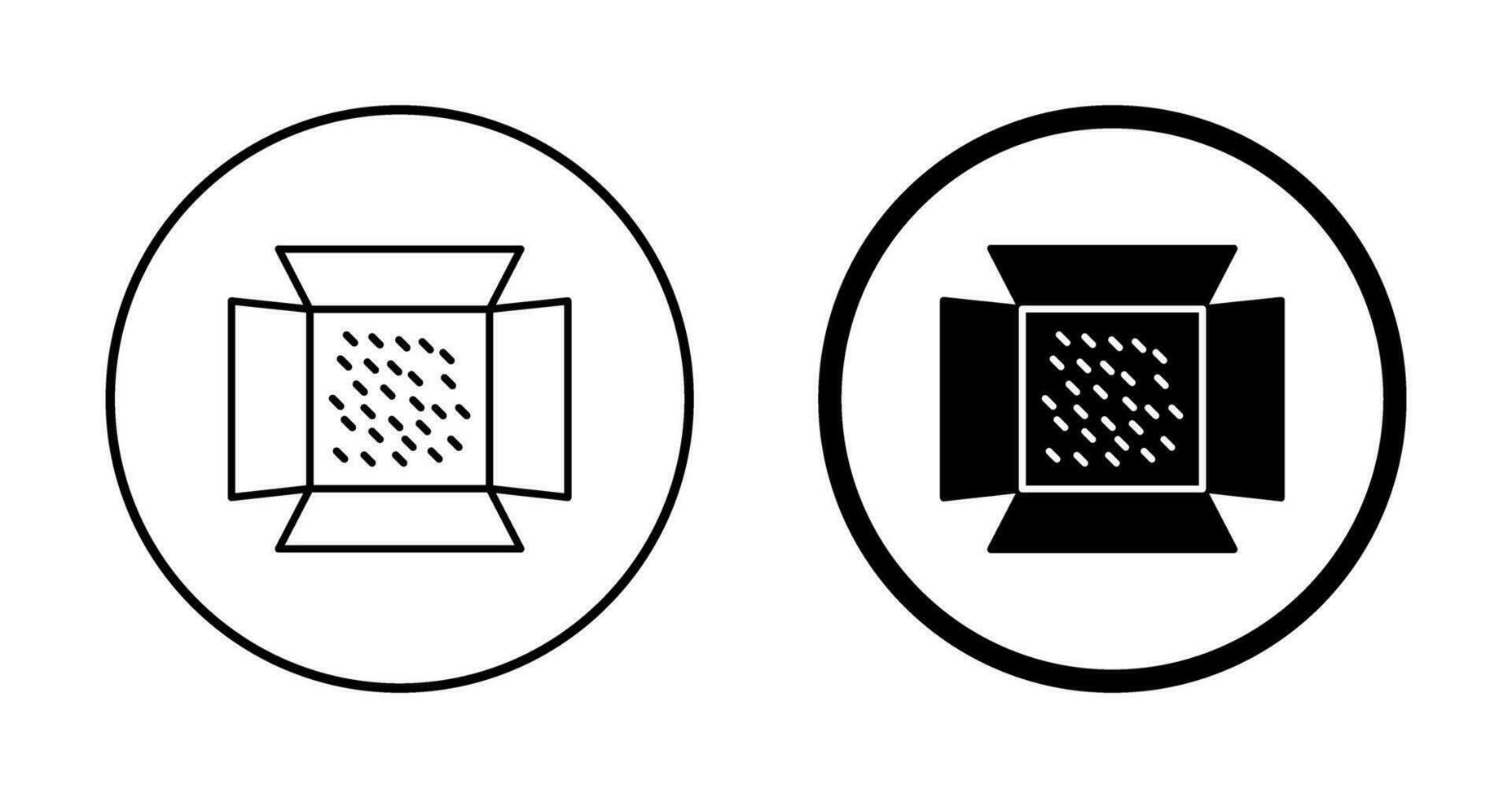 Unique Lights Vector Icon