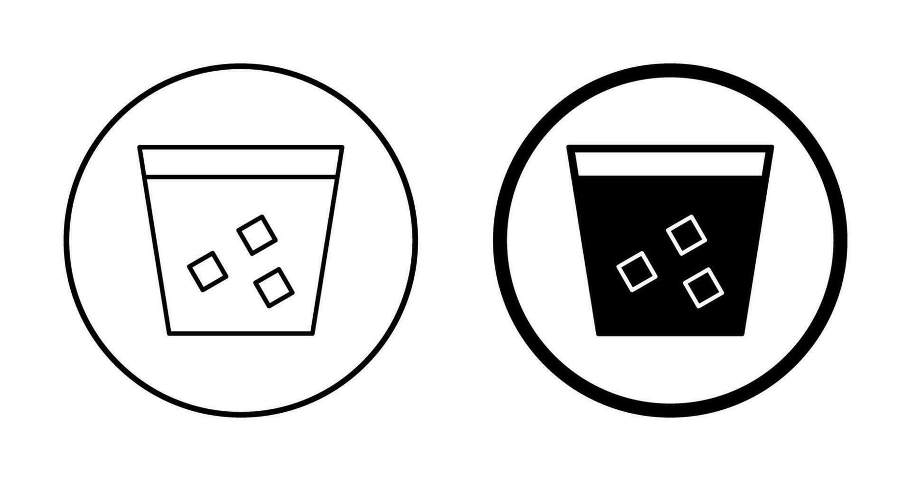 Unique Double Shot Vector Icon