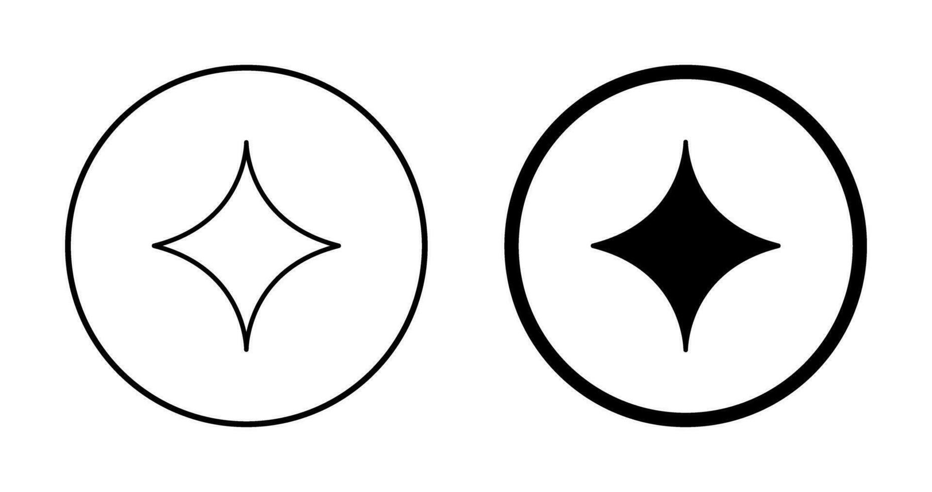 Unique Diamond Vector Icon