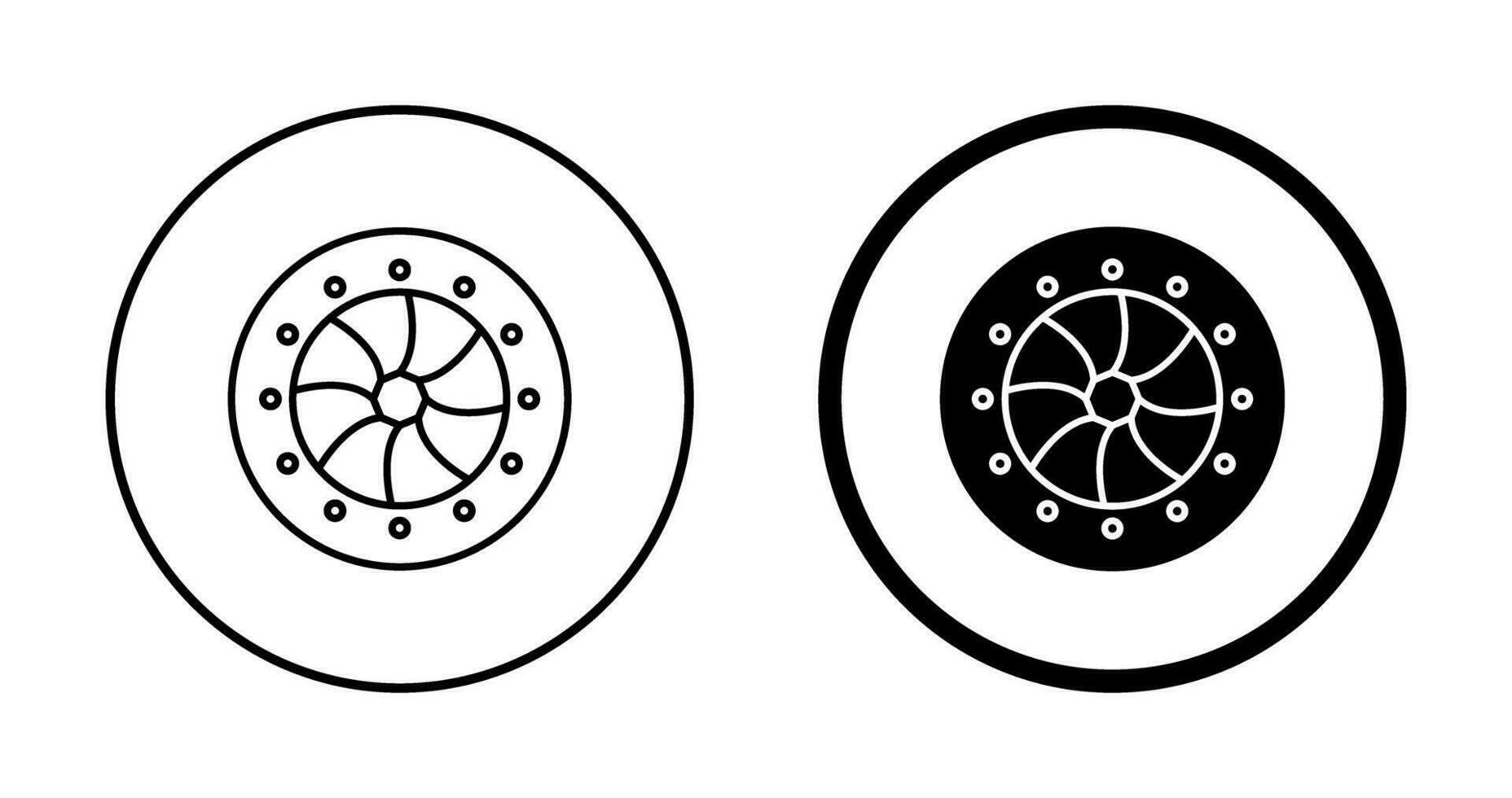 Unique Optical Diaphram Vector Icon