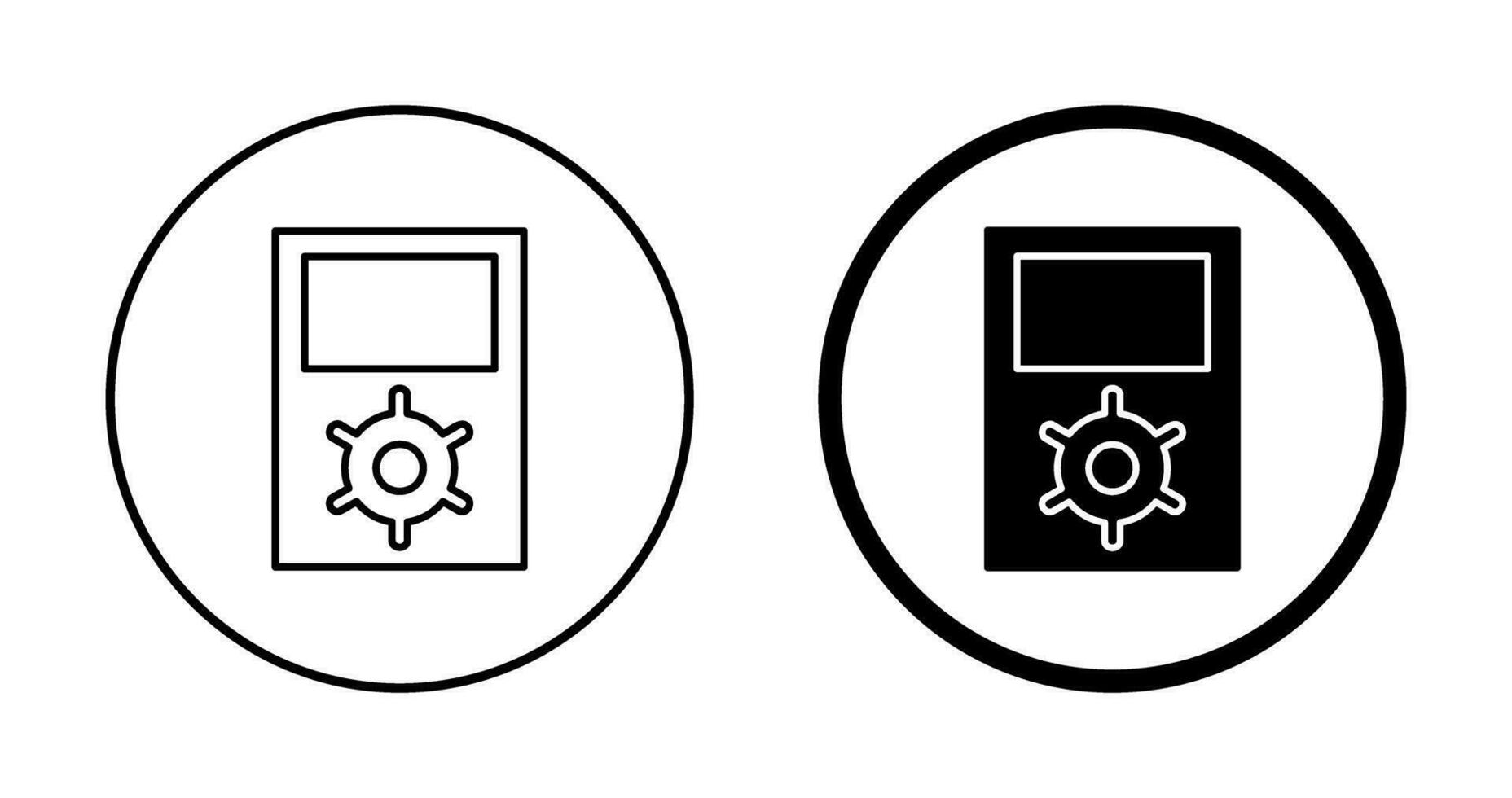 Unique Portfolio Management Vector Icon