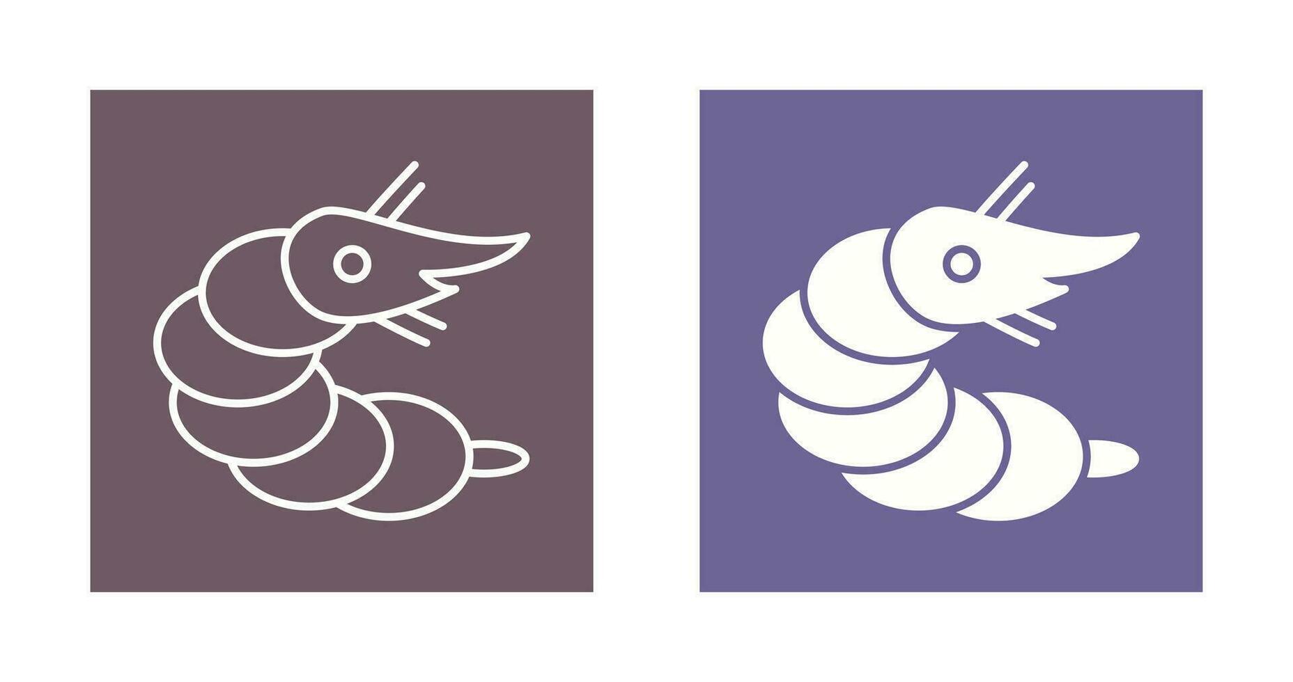 Shrimp Vector Icon