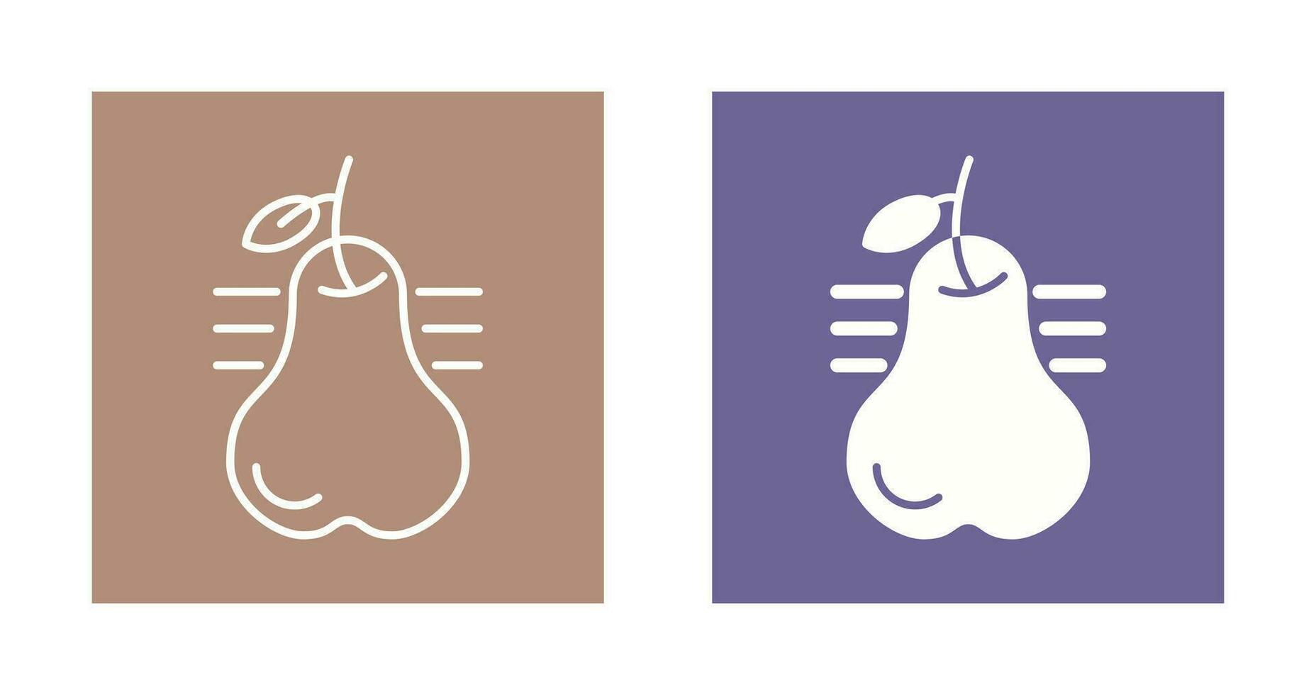 Pear Vector Icon