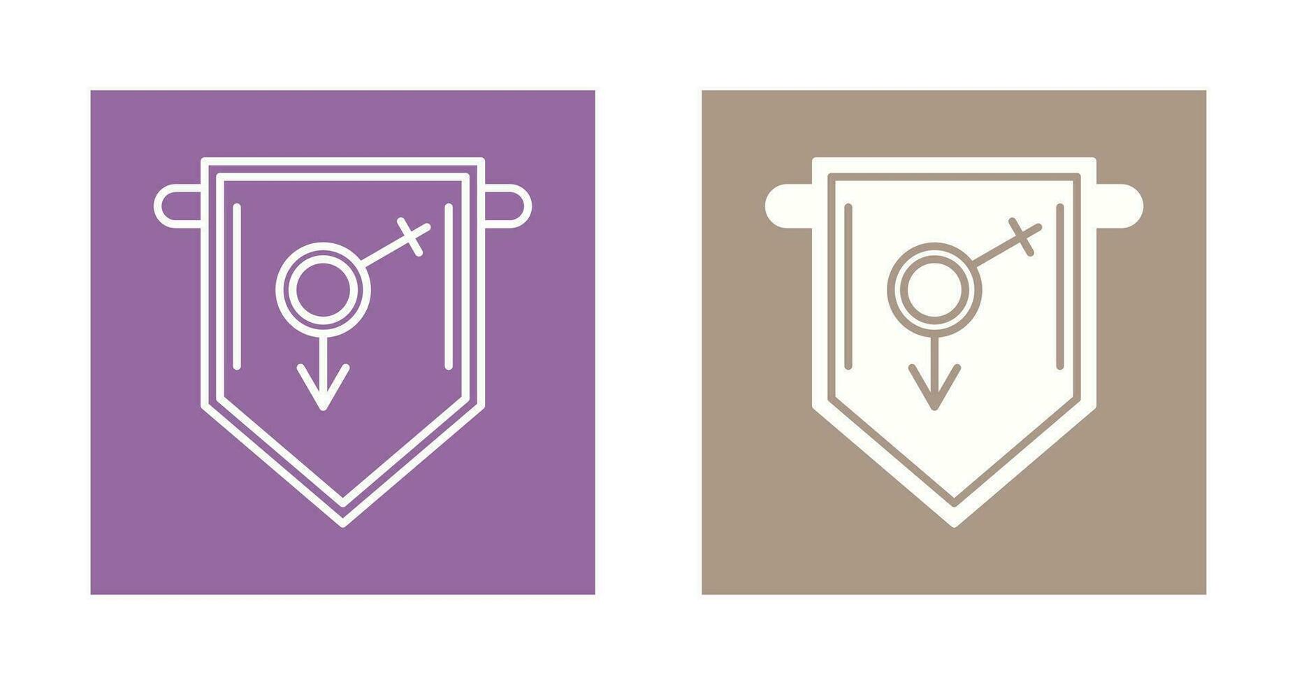College Fraternity Vector Icon