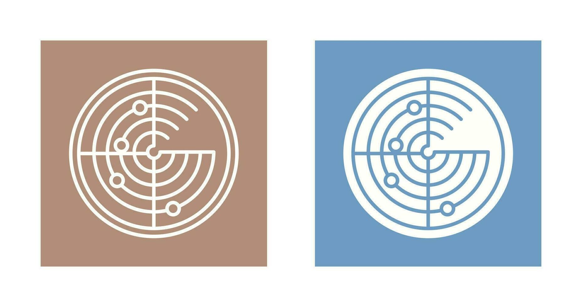 Radar Vector Icon