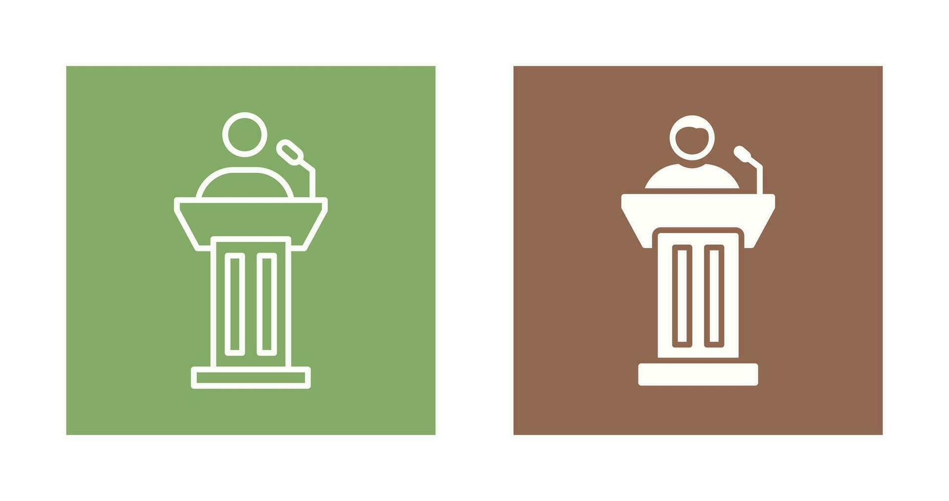 Podium Vector Icon