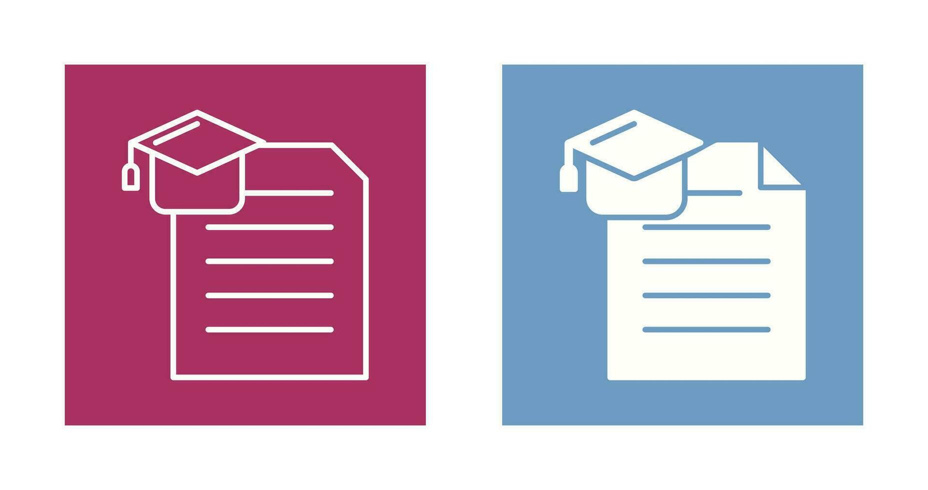 Degree Vector Icon