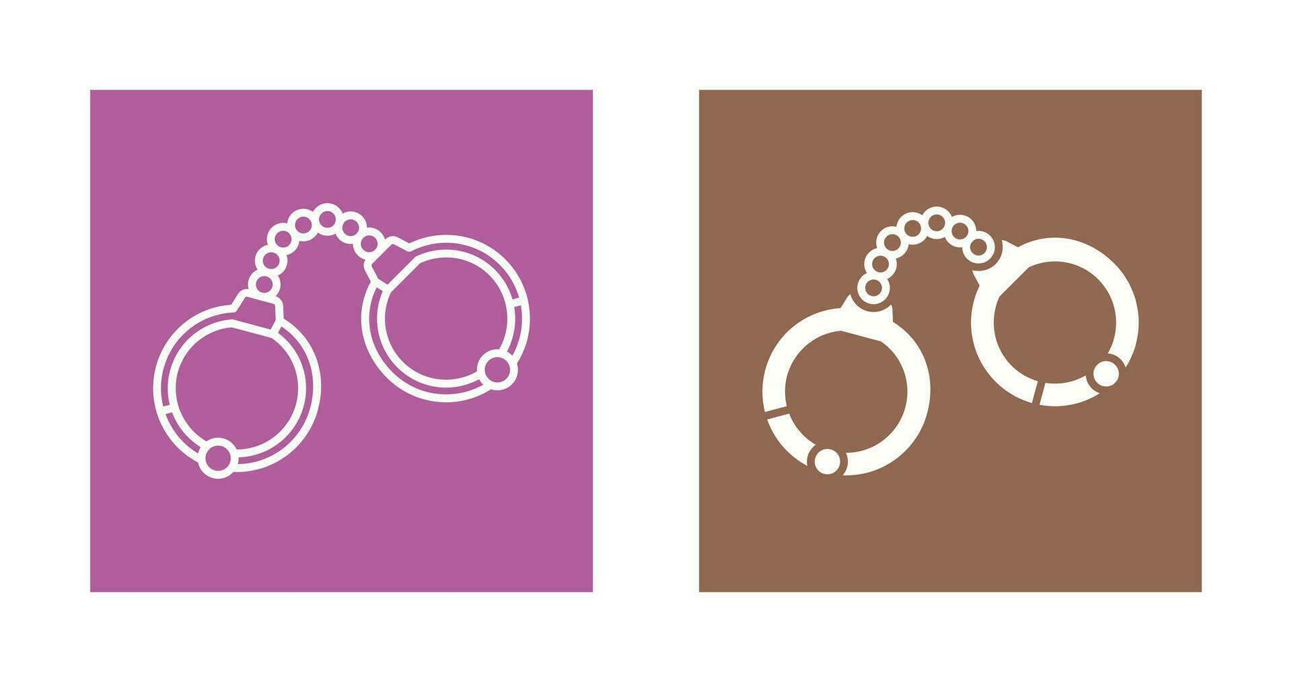 Handcuffs Vector Icon