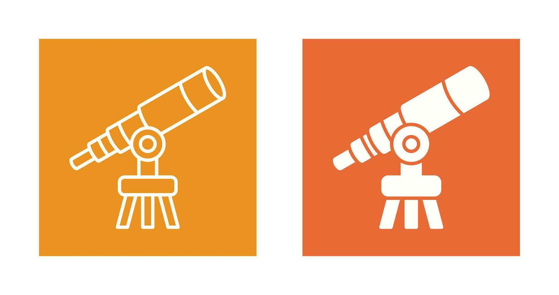 Telescope Vector Icon