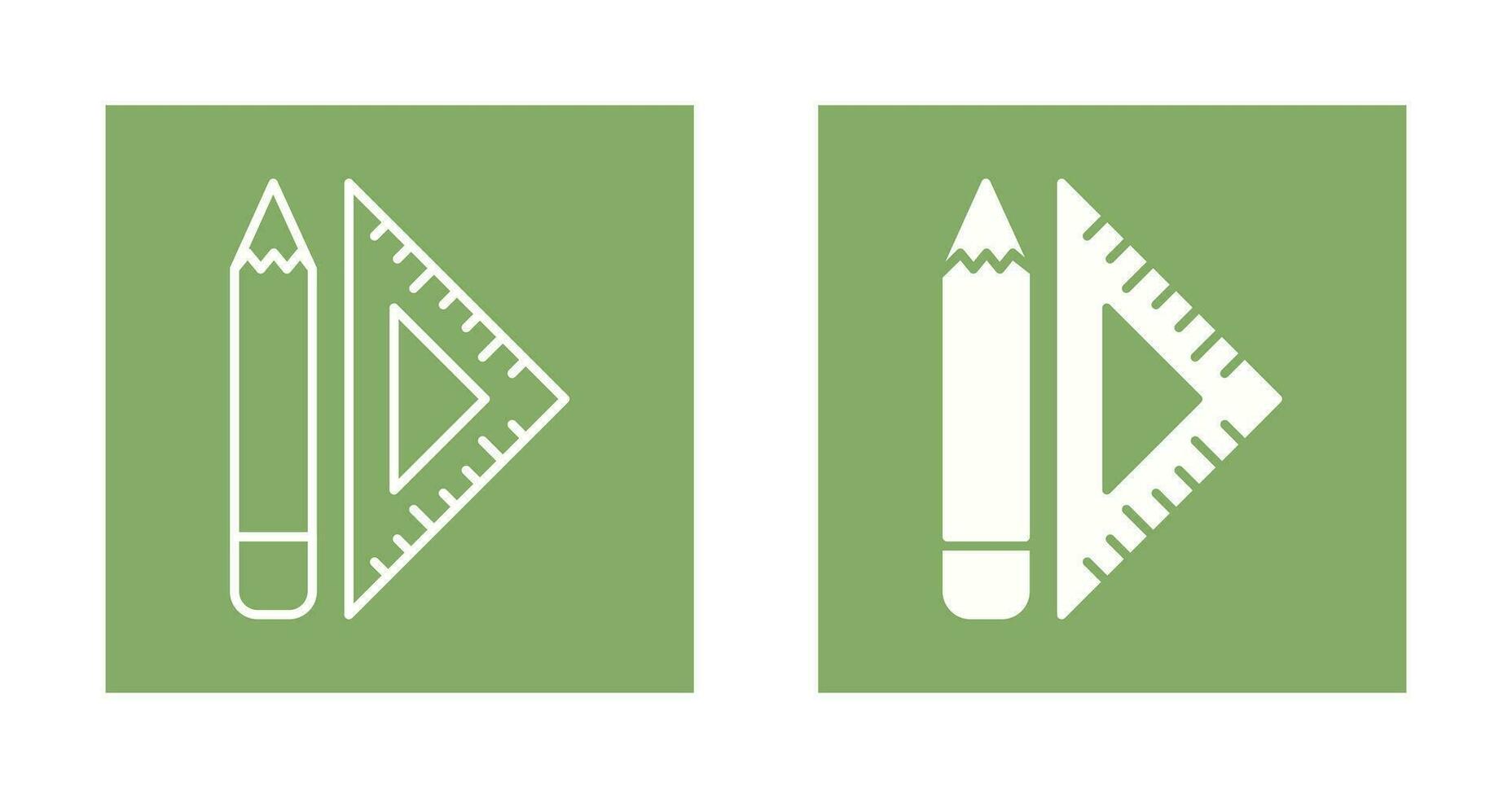 Set Square Vector Icon