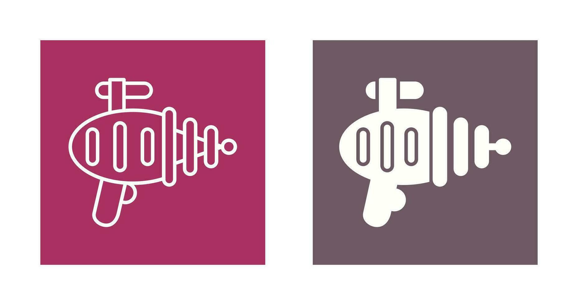 Laser Gun Vector Icon