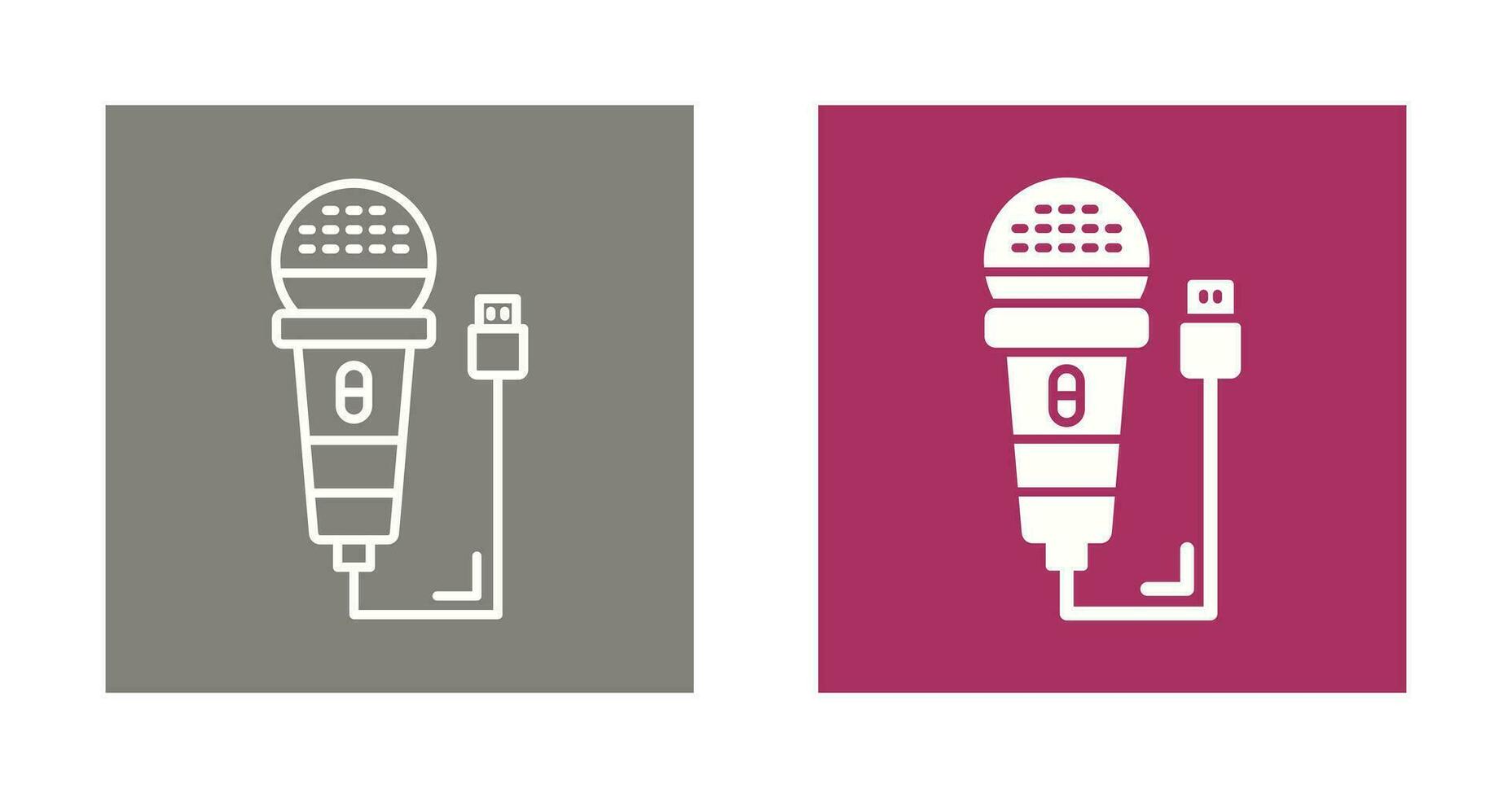 Microphone Vector Icon