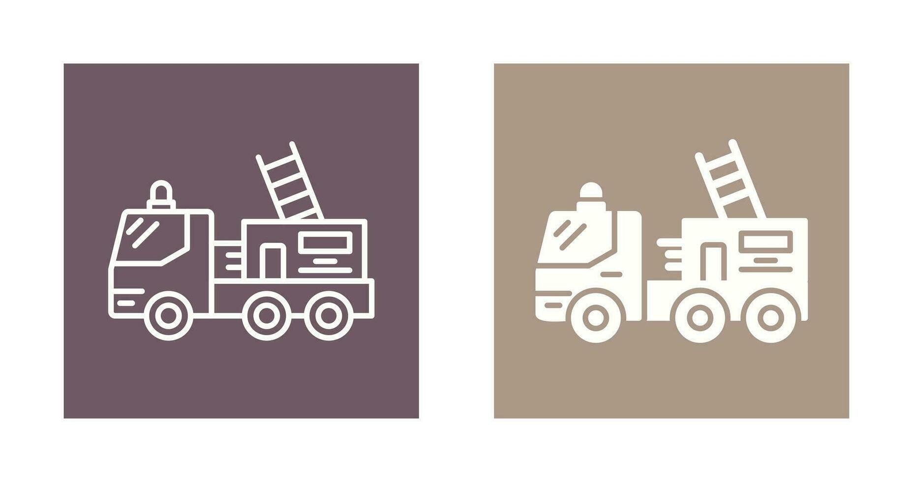Fire Truck Vector Icon