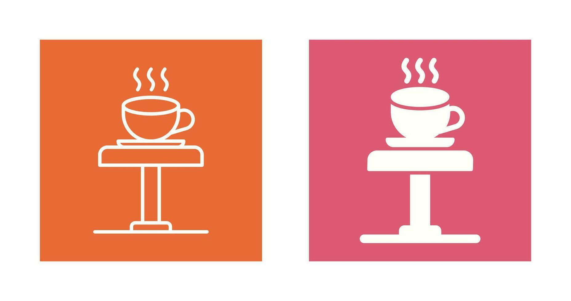 Coffee Table Vector Icon