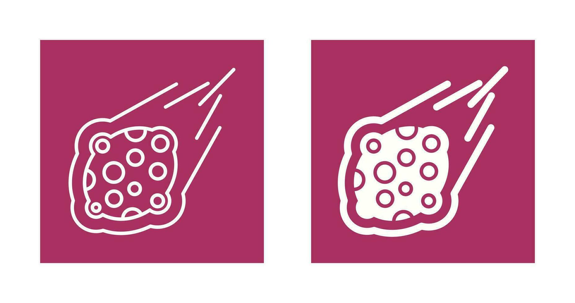 Meteorite Vector Icon