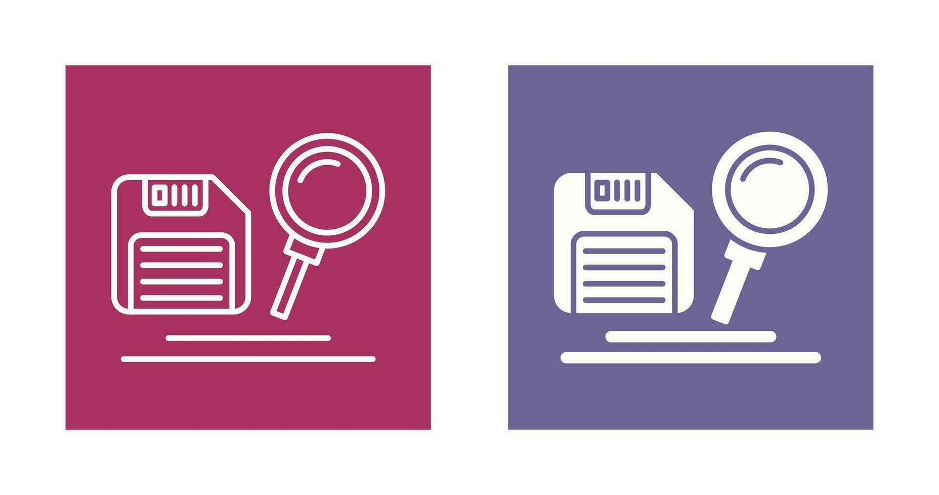 icono de vector de búsqueda