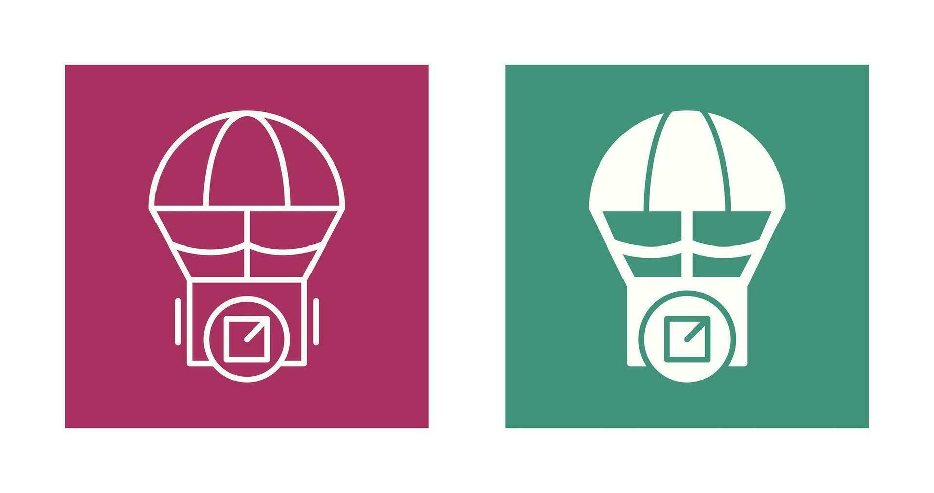 Parachute Vector Icon